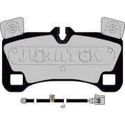 Juratek Rear Brake Pad Set fits Audi Q7 2006-2015 3.0 3.6 4.2 6.0