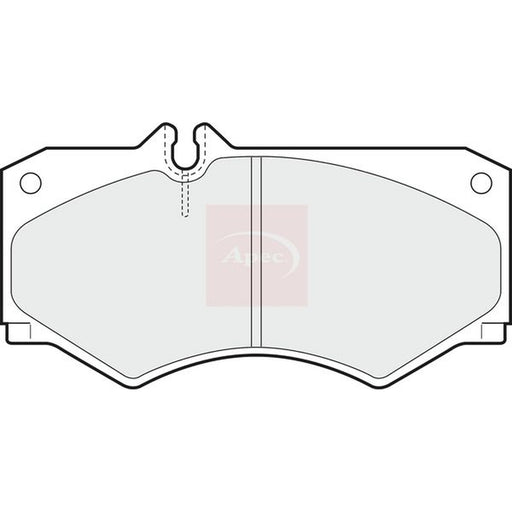 Apec Front Brake Vented Discs & Pads fits Mercedes-Benz G-Class 1989-2023