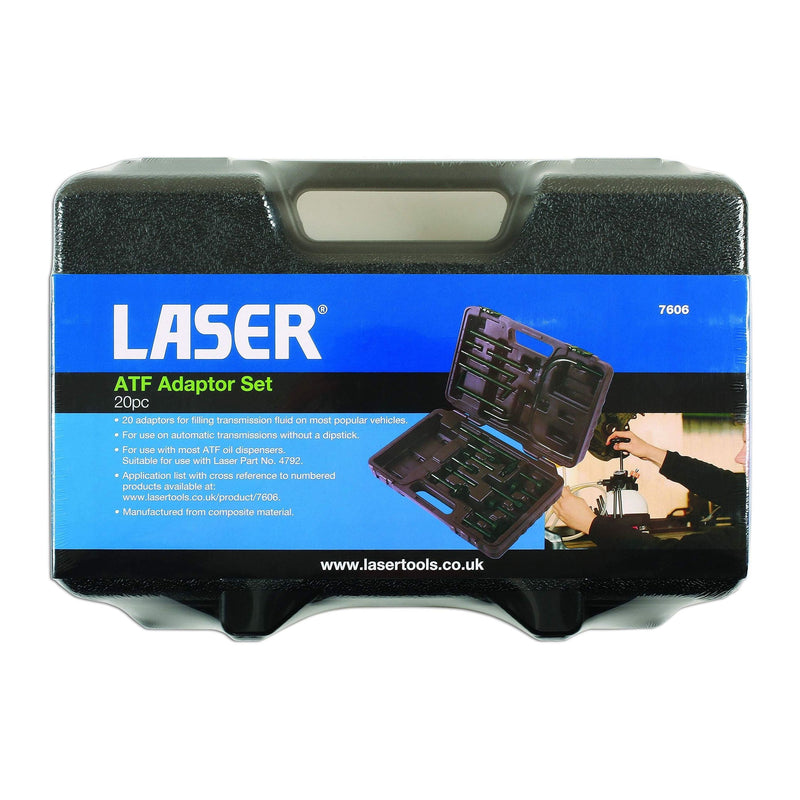 Laser ATF Adaptor Set 20pc 7606 Laser - Dynamic Drive