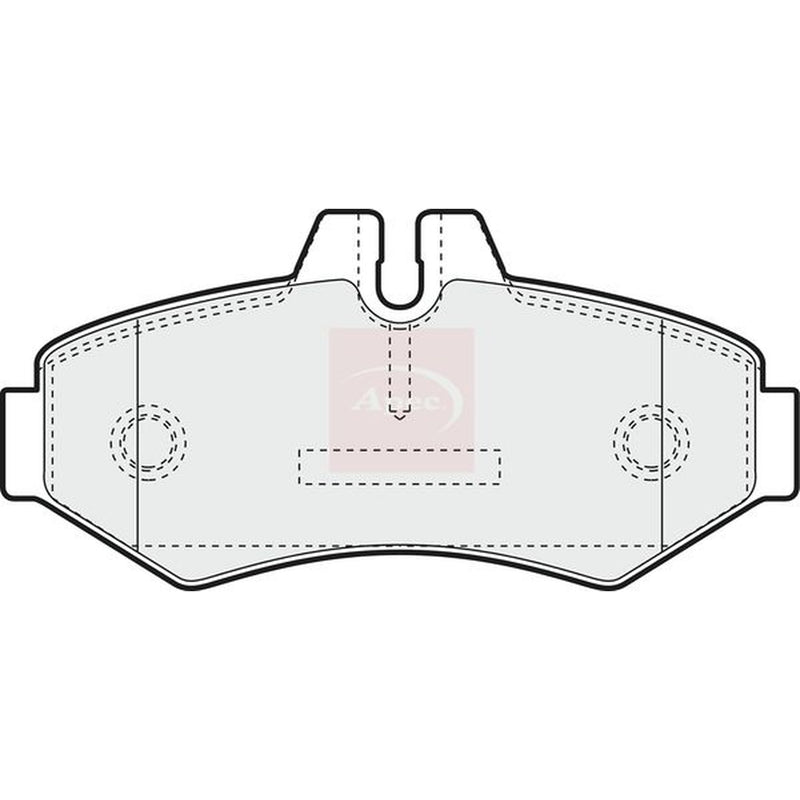Apec Front & Rear Pads fits Mercedes-Benz G-Class 1994-2023
