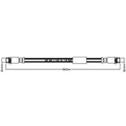 Juratek Brake Hydraulic Hose Line Right JBH1199