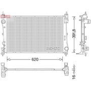 Denso Engine Radiator DRM13017