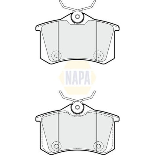 NAPA Rear Brake Pad Set NBP1712