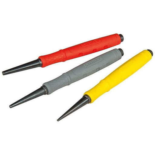Stanley® Hand Tools DynaGrip™ Nail Punch Set, 3 Piece STANLEY® Hand Tools - NN4 Online