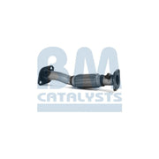 BM Catalysts Exhaust Pipe OD fits Kia Picanto III 2017 on 1.2