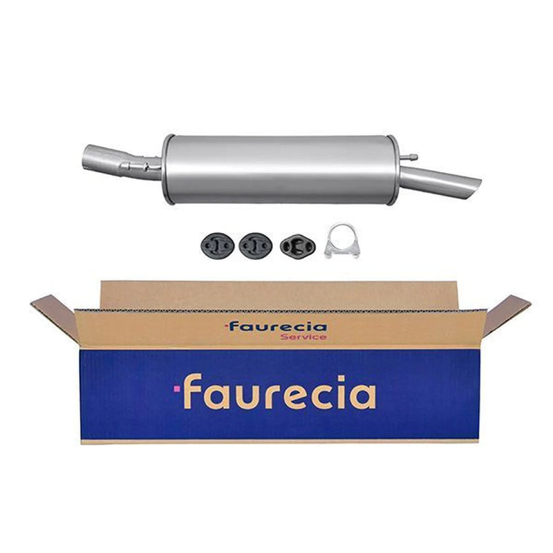 Hella End Silencer Rear fits Ford Courier Hatchback 1998-2003 1.8