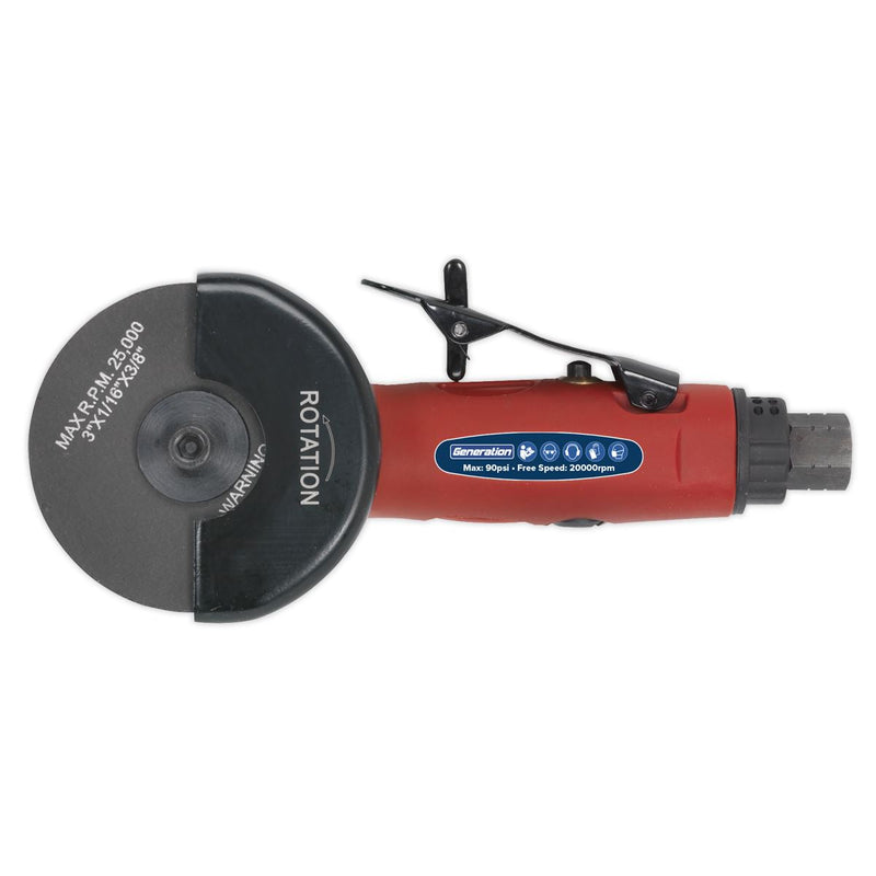 Sealey Air Cut-Off Tool75mm Straight GSA26 Sealey - Dynamic Drive