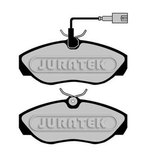 Juratek Front Brake Pad Set fits Fiat Ducato 1994-2002 2.0 2.8