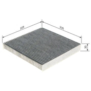 Bosch Cabin Air Filter (Pollen Filter) 1 987 435 518