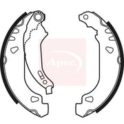 Apec Brake Shoe Set Axle Kit SHU565