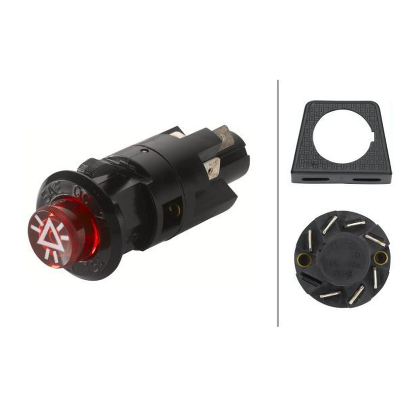 Hella Hazard Warning Light Switch Connectors