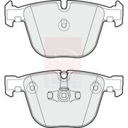 Apec Rear Brake Pad Set PD3817