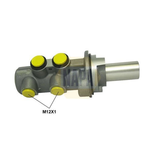 NAPA Brake Master Cylinder Hydraulic Assembly fits Citroën C3 II 2009-2016