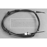 Borg & Beck Handbrake Cable Right Rear BKB3813