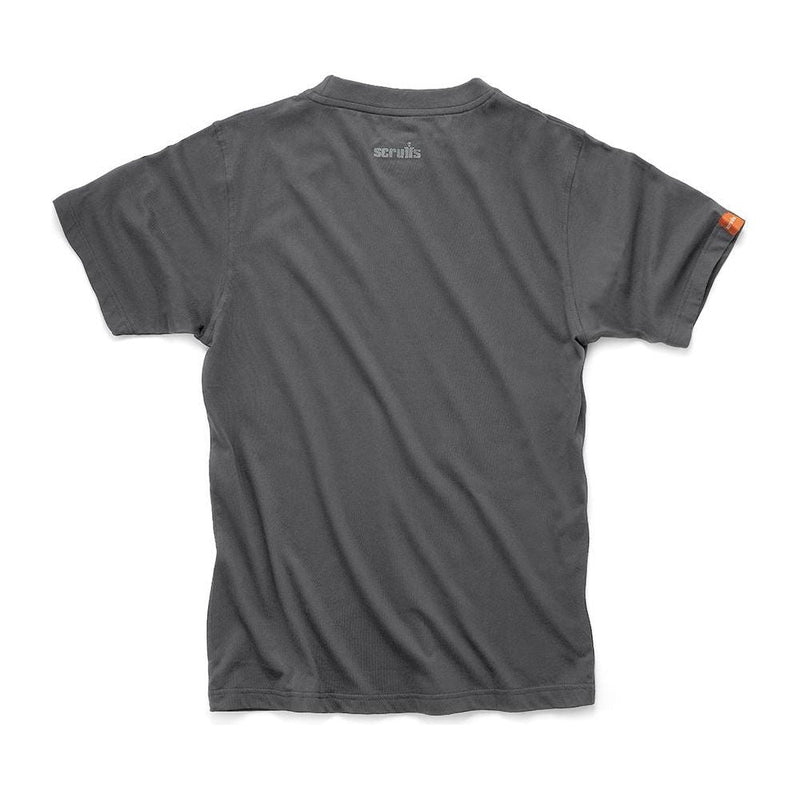 Scruffs Eco Worker T-Shirt Graphite XXL Scruffs - Dynamic Drive