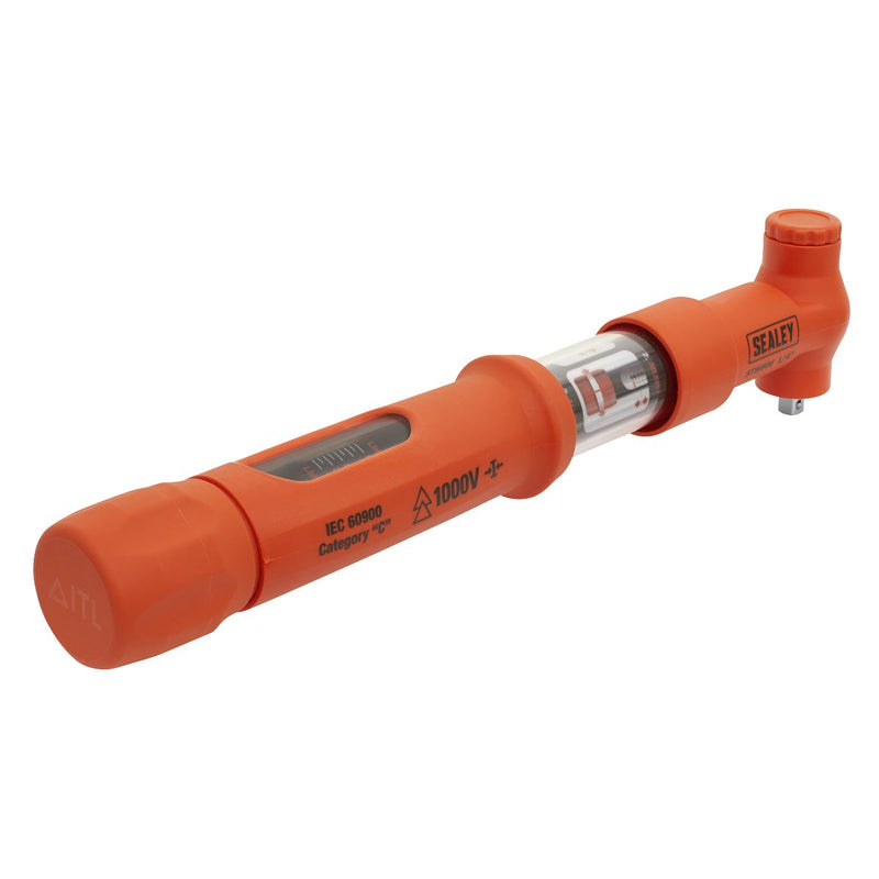 Sealey Premier Premier Insulated Torque Wrench 1/4"Sq Drive 2-12Nm STW806 Sealey Premier - Dynamic Drive