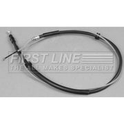 First Line Handbrake Cable Left Rear fits Mercedes-Benz Citan Dualiner 2012-2021