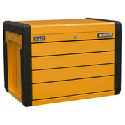 Superline Pro Superline PRO Push-to-Open Topchest 4-Drawer - Orange APPD4O Superline Pro - Dynamic Drive