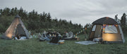 Easy Camp Sandland Yurt Tent Dark Sand 6 Person Easy Camp - Dynamic Drive