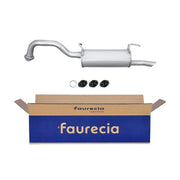 Hella End Silencer Rear fits Nissan Primera 2002-2007 1.6 1.8