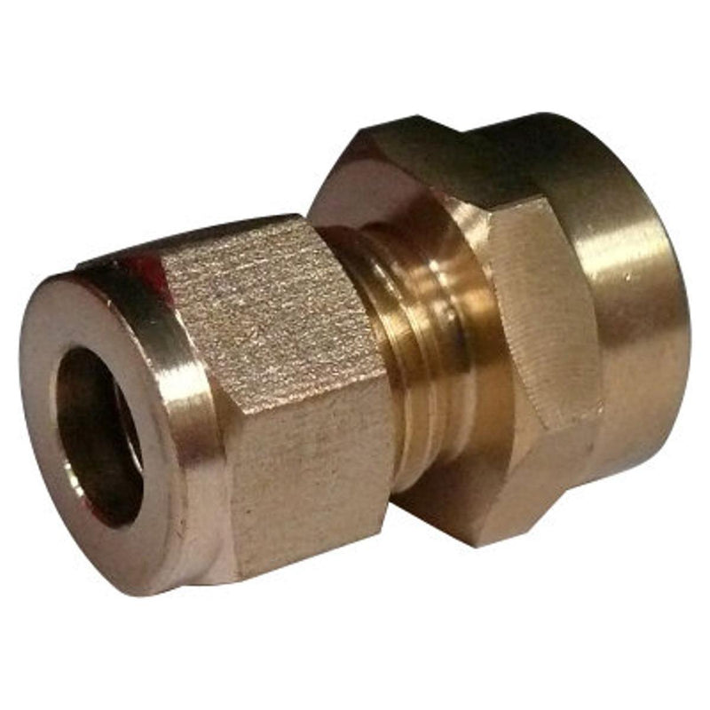 AG Female Compression Gas Coupling (1/2" Copper to 3/8" BSP) AG - Dynamic Drive
