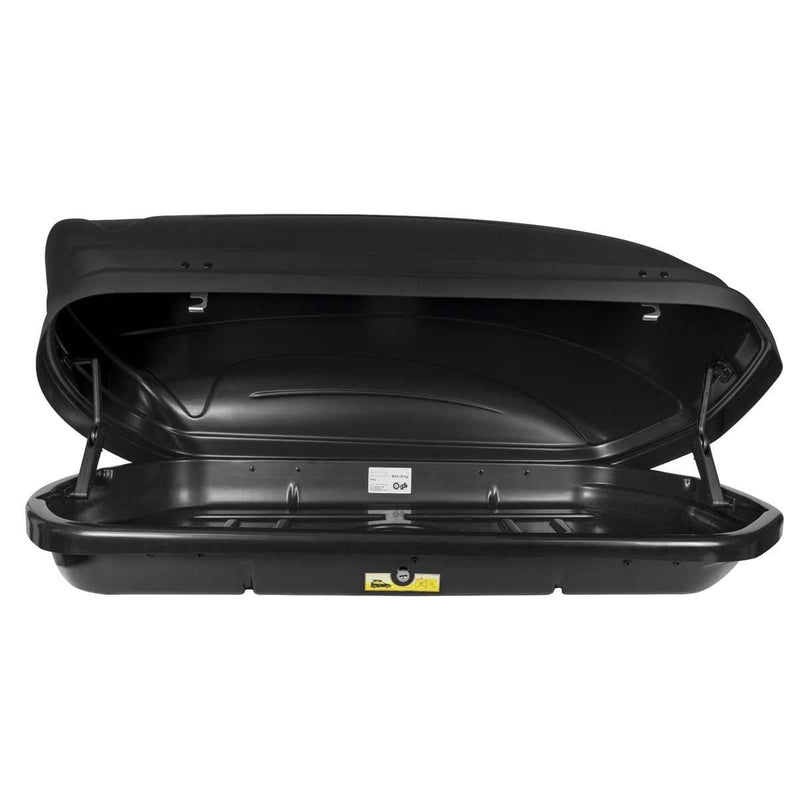 Menabo Mania 400 Litre Black Roof Box (75kg Max.) Menabo - Bars 4 Cars
