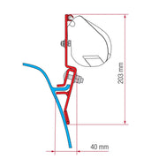 Fiamma Kit for VW T3 Lift Roof: Transform Your Camper with a New Awning Fiamma - Dynamic Drive