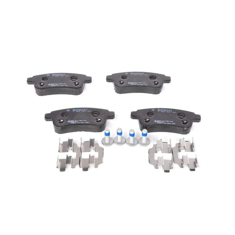 Bosch Front & Rear Pads fits Renault Clio V 2019-2020 1.0 1.5