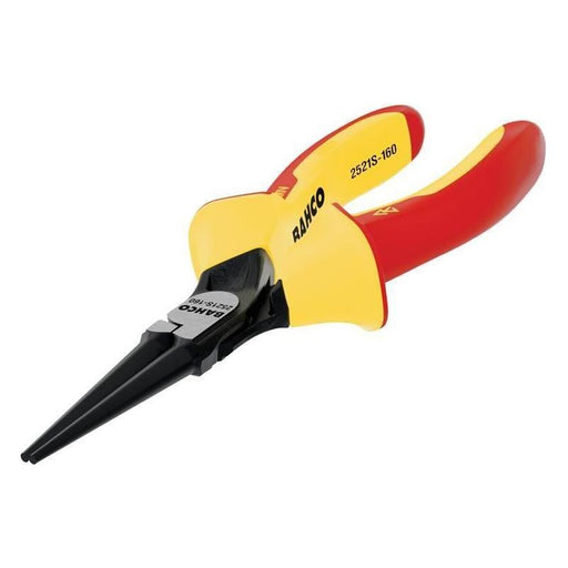 Bahco 2521S ERGO™ Insulated Round Nose Pliers 160mm (6.1/4in) Bahco - NN4 Online