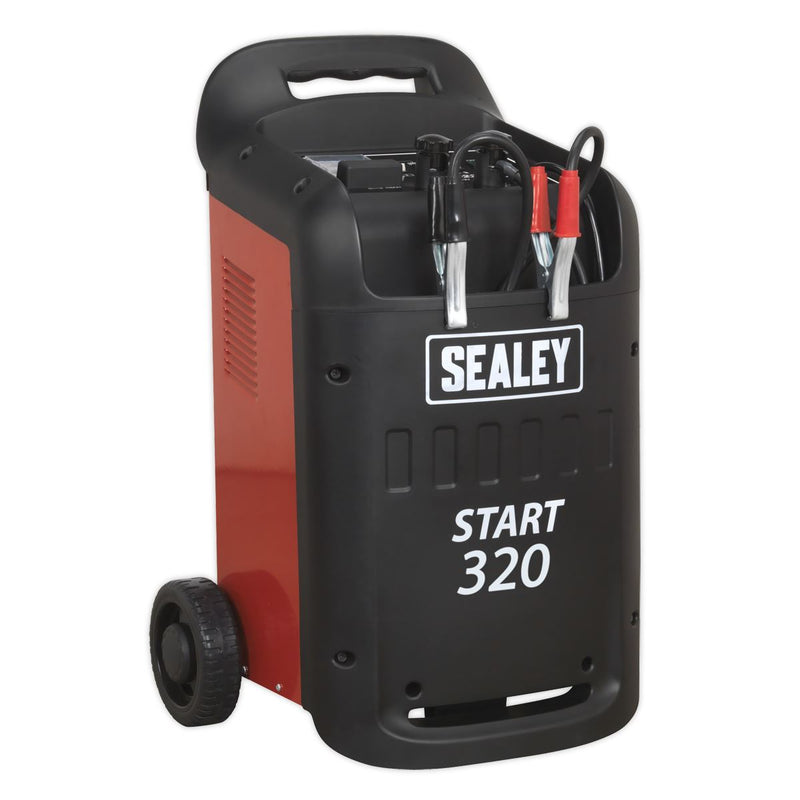 Sealey Starter/Charger 320/45Amp 12/24V 230V Sealey  - Dynamic Drive