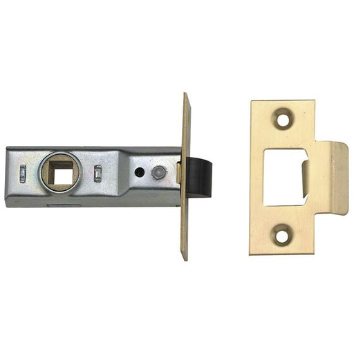 Union Tubular Mortice Latch 2648 Polished Brass 76mm 3in Visi UNION - NN4 Online