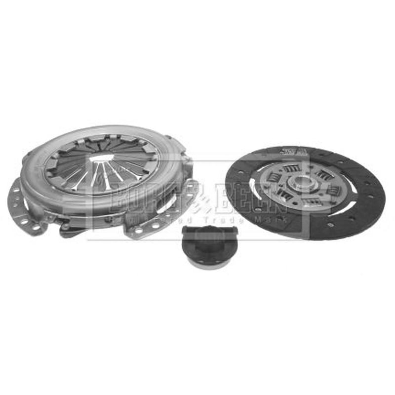 Borg & Beck Clutch Kit Set 3pc 200mm HK2062