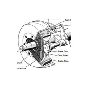 Laser S-Cam Brake Spring Lever - for HGV 8056 Laser - Dynamic Drive