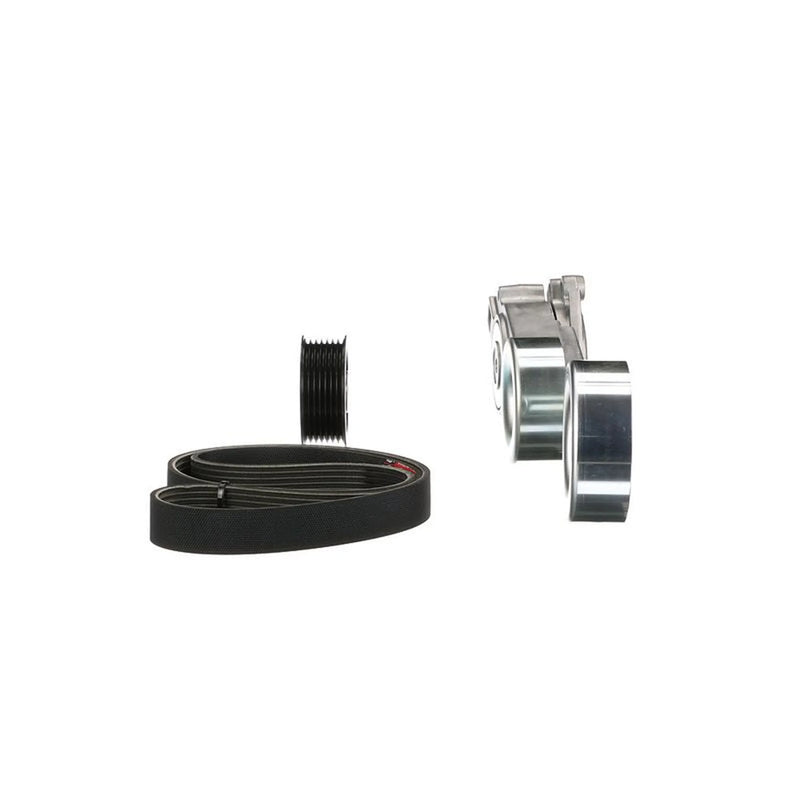 Gates V-Ribbed Belt Set fits Mitsubishi Pajero/Shogun IV 2006-2007 3.0 3.8