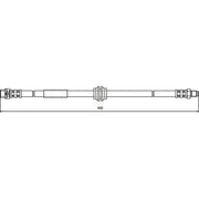 NAPA Brake Hydraulic Hose Line Rear fits Mini Mini 2001-2015