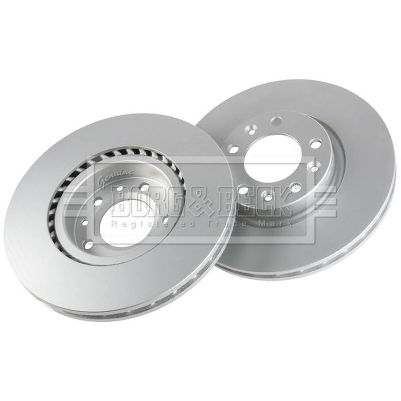 Borg & Beck Front & Rear Brake Discs & Pads fits Citroën C4 Picasso II 2014 on