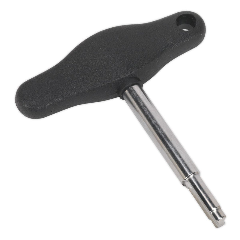 Sealey T-Handle Oil Drain Plug Key VAG VS653 Sealey - Dynamic Drive