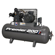 Sealey Air Compressor 200L Belt Drive 5.5hp 3ph SAC32055B Sealey - Dynamic Drive