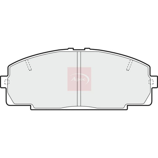 Apec Front Brake Pad Set PAD1371