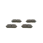 Bosch Front & Rear Pads fits Kia Carens III 2006-2013 1.6 2.0