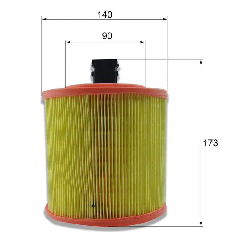 Comline Engine Air Filter fits Opel Astra K 2015-2019 1.0 1.4 1.6