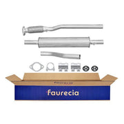 Hella Middle Silencer fits Fiat Punto 1999-2012 1.2 188.030 188.233