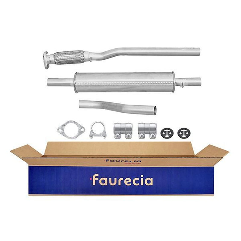 Hella Middle Silencer fits Fiat Punto 1999-2012 1.2 188.030 188.233