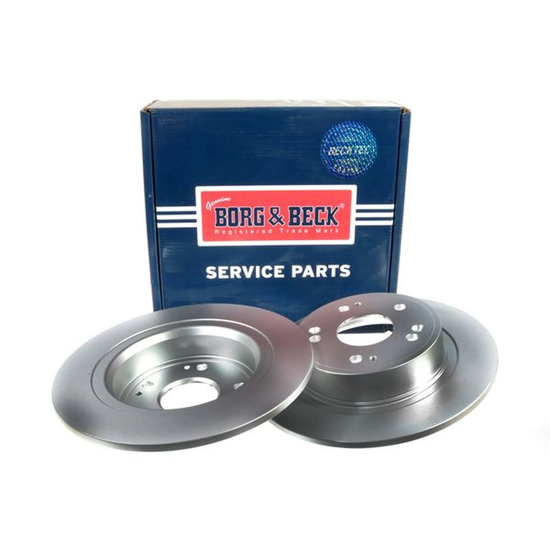Borg & Beck Front & Rear Brake Discs & Pads fits Honda Accord VIII 2008-2015