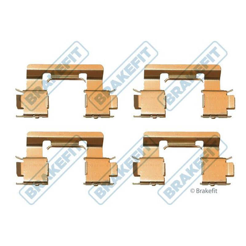 Apec Brake Pad Accessory Fitting Kit Front fits Toyota Celica 1999-2005 1.8