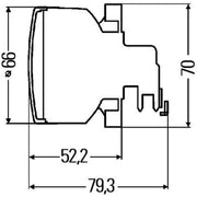 Hella Lamp B MG12 2DA 2DA 009 001-051 2.8059.547.0 2DA 009 001-051