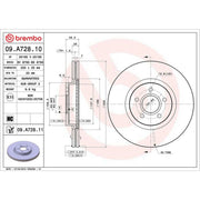 Brembo Front & Rear Brake Discs & Pads fits Ford Focus III Turnier 2012-2020 2.0