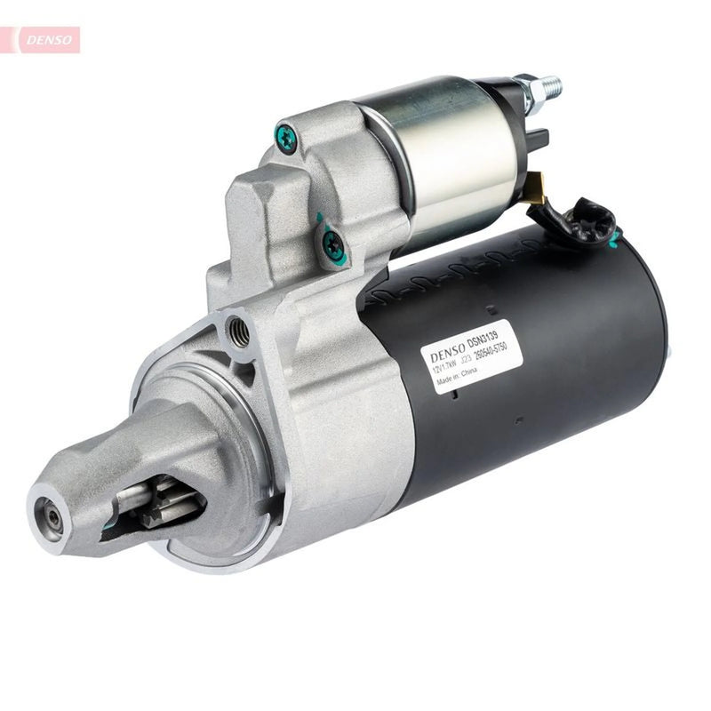 Denso Starter Motor 12V 1.7kW 10 Teeth fits Daewoo Musso 1999 on 2.9 3.2