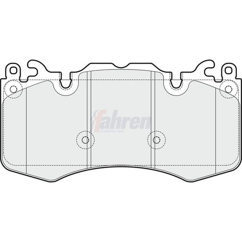 Fahren Front Brake Pad Set FBP3343