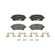 Brembo 4 x Front Brake Pad Set fits Ford Fiesta 2010-2017 1.6